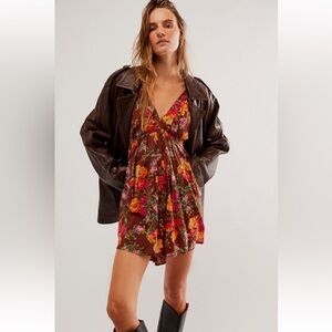 NWOT! Free People Beck Mini Dress